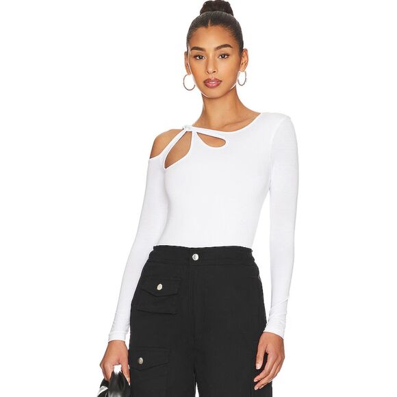 NWT! Revolve Superdown Yesenia Twist Bodysuit Size M - Picture 1 of 7